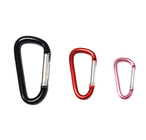 Best D Shape Customized Small Carabiner Clips With Silk-Screen Printing Logo for sale