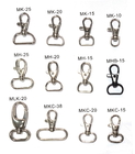 China Alloy / Iron Crocodile Clips Lanyard Components Professional For ID Card distributor