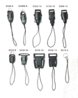 China 8mm / 10mm Black Lanyards Accessories Mobile Phone Strap Fast Delivery distributor