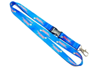 Best Heat Transfer Color Dye Sublimation Lanyards Custom Printed with Safety Buckle for sale