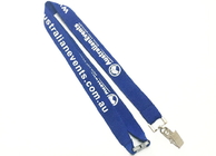Best Metal Clip Safety Custom Breakaway Lanyards Woven Printed For Sports Game for sale