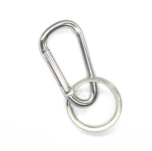 28MM Dia Small Carabiner Keychain Clips High Rigidity Excellent Abrasion Resistance