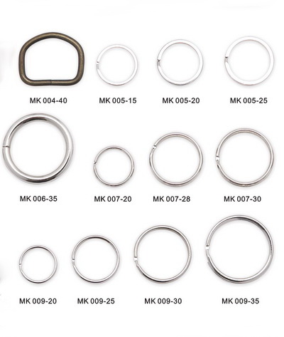 Casting Lanyard Parts Round Ring Stainless Steel Environmental Protection
